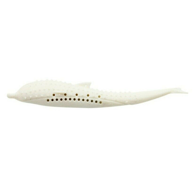 Silicone Fish Type Cat Toy Dog Toy Cat Dog Molars Chew Toy