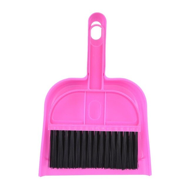 Cleaning Kit Hamster Dustpan Broom Sweep Kit For Small Pet Squirrel Guinea