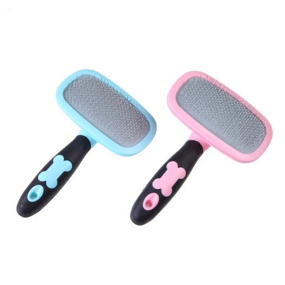 Pet Dog Cat Hair Gilling Beauty Handle Grooming Slicker Trimmer Comb Brush pet cleaning tools Supplies Product