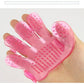 Pet Dog Comb Brush Glove For Dogs Grooming Massage Supply Cleaning Five Fingers Glove for Cats Removing Hair Form Domestic